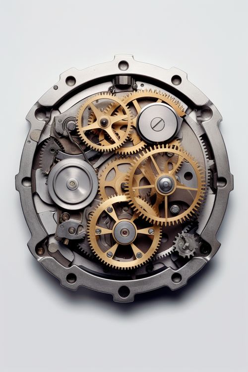 機器部件工廠工業(yè)機械齒輪零件攝影圖片 攝影圖